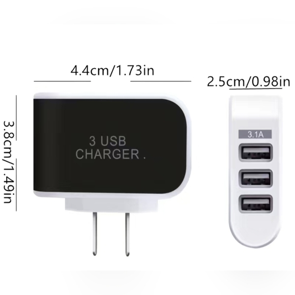 2 New 5V1A USB Charging Head - Multifunctional Chargers, T1MIS - Picture 2 of 2